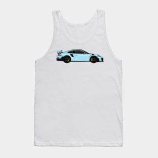 GT2RS Side Light-blue Tank Top